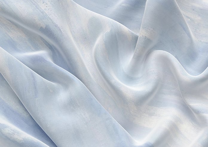 Waterfall, Azure - Motorised Roman Blind - Image 4